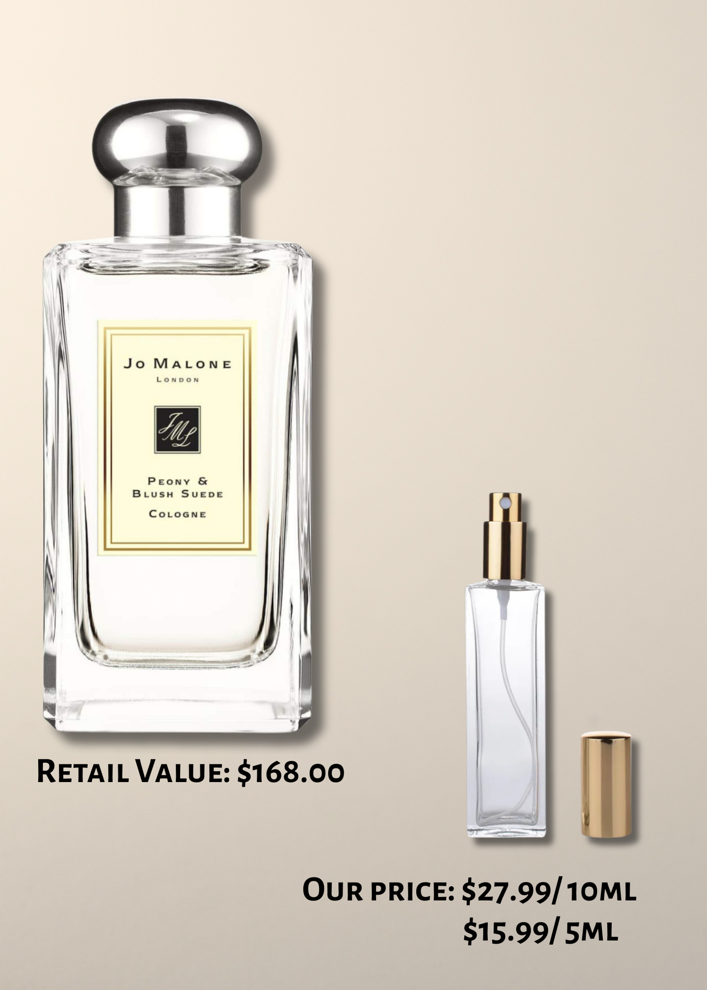 Peony & Blush Suede Cologne by Jo Malone